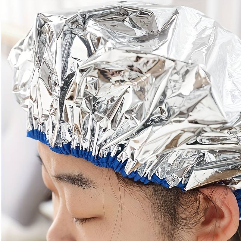 Tin Foil Heating Hair Mask Steam Hair Foil - Temu